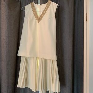 Vintage 1920s flapper drop waist dress